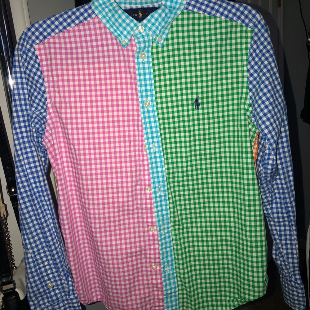 Boys Polo Button Down Top